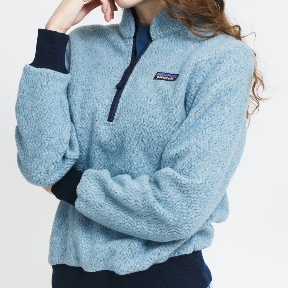 Patagonia Women’s Woolyester 1/4 Zip Fleece Pullover Gorpcore